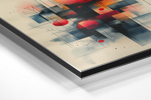 Geometric Celestial Sunset