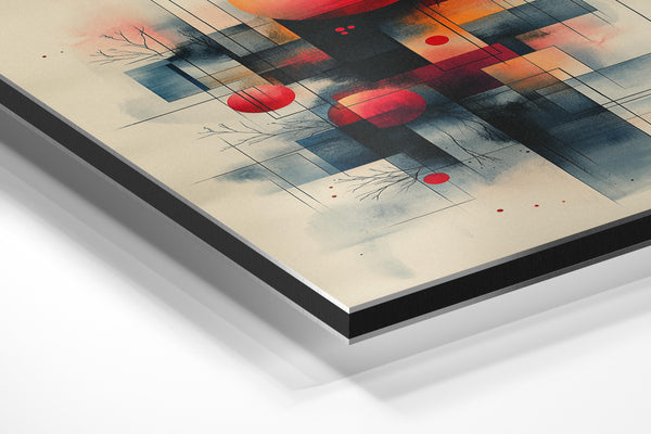 Geometric Celestial Sunset