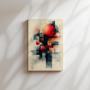 Geometric Celestial Sunset