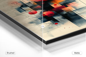 Geometric Celestial Sunset