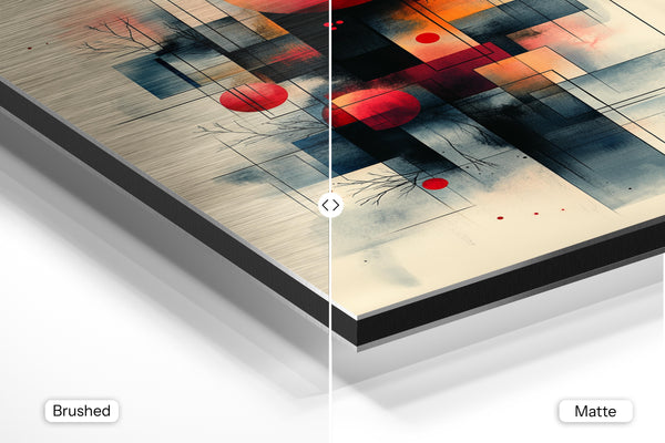 Geometric Celestial Sunset