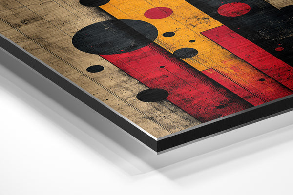 Grunge Abstract Geometry