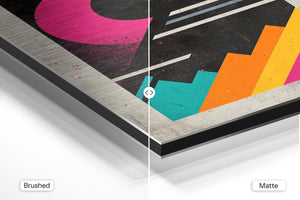 Retro Minimalist Moonscape