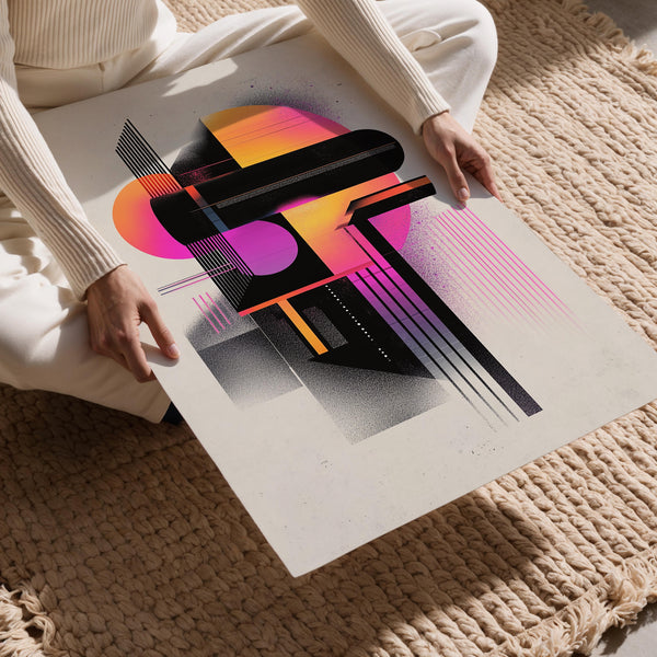 Neon Geometry Harmony