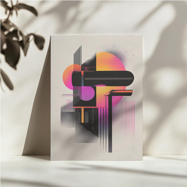 Neon Geometry Harmony