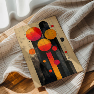 Circular Abstract Symphony