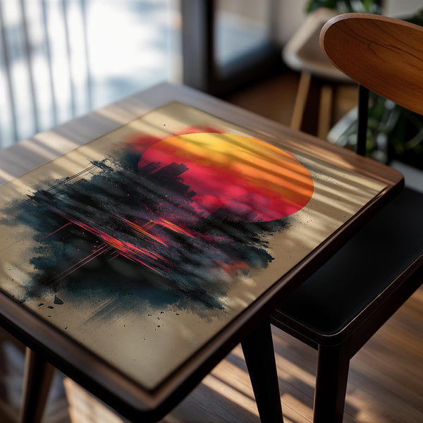 Sunset Urban Reflection