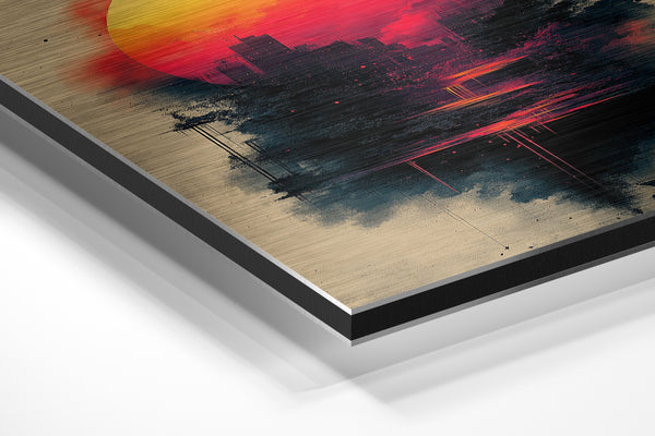 Sunset Urban Reflection