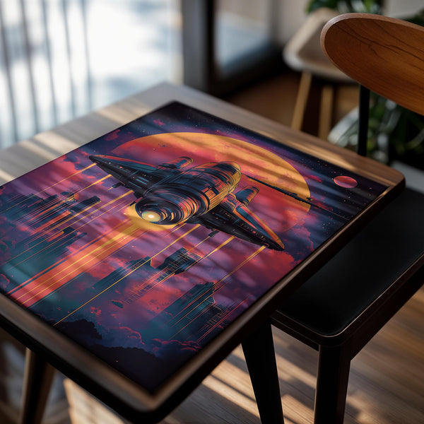 Futuristic Spaceship Lift