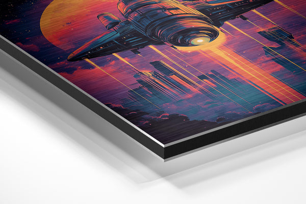 Futuristic Spaceship Lift