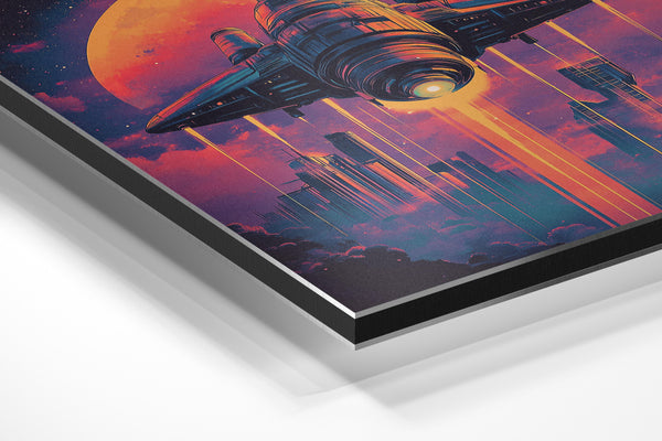 Futuristic Spaceship Lift