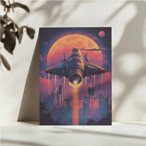 Futuristic Spaceship Lift