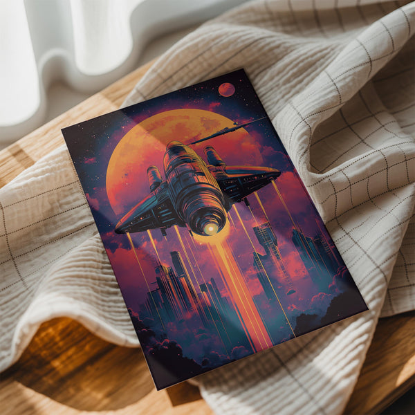 Futuristic Spaceship Lift