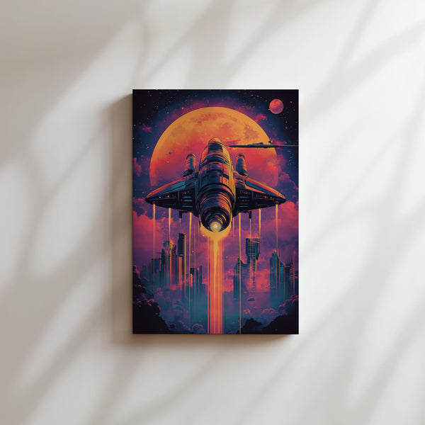 Futuristic Spaceship Lift