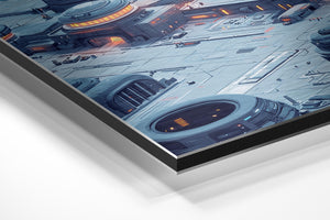 Futuristic Space Station