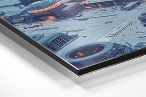 Futuristic Space Station