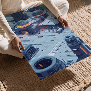 Futuristic Space Station