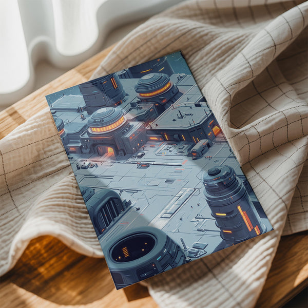 Futuristic Space Station