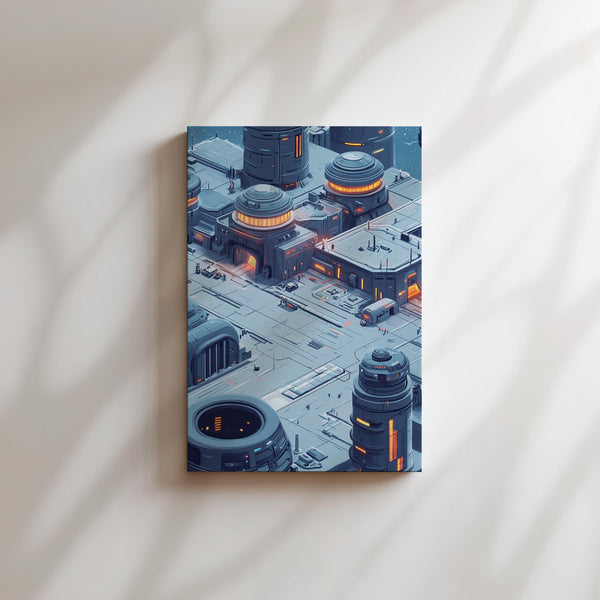 Futuristic Space Station