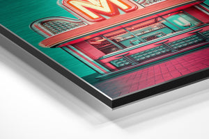 Retro Diner Exterior