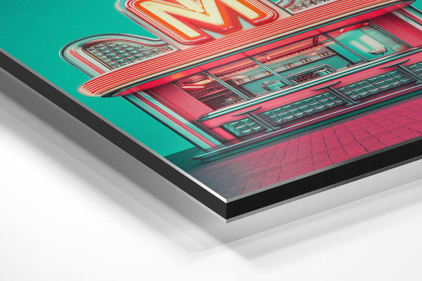 Retro Diner Exterior