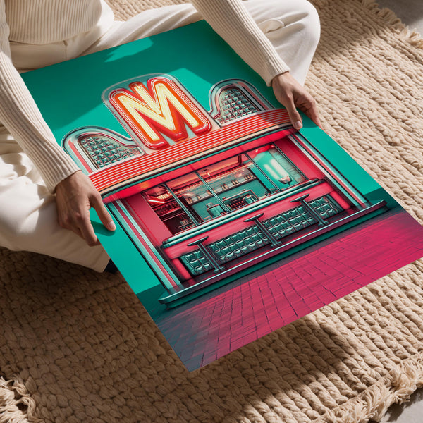 Retro Diner Exterior