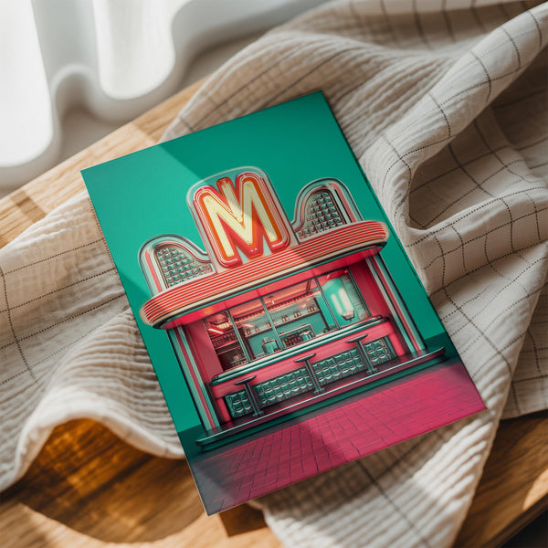 Retro Diner Exterior