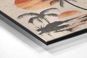 Tropical Sunset Scene