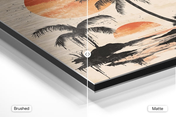 Tropical Sunset Scene