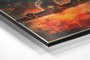 Fiery Aircraft Battle