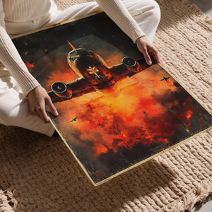 Fiery Aircraft Battle