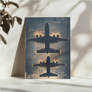 Silhouette Flight Art