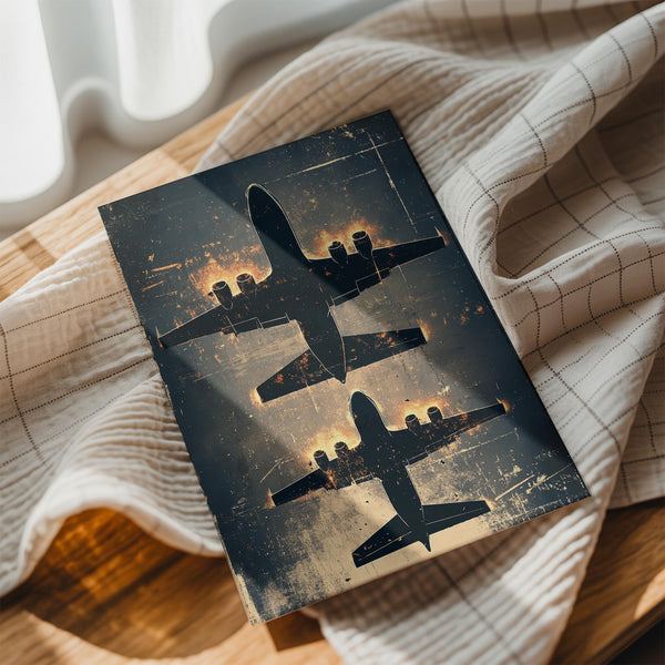 Silhouette Flight Art