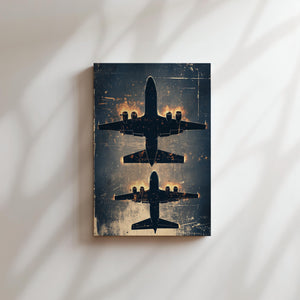 Silhouette Flight Art