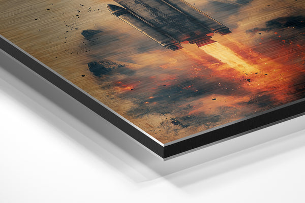 Volcanic Rocket Launch