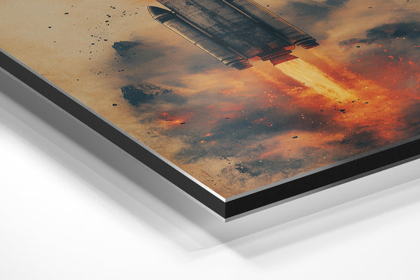 Volcanic Rocket Launch