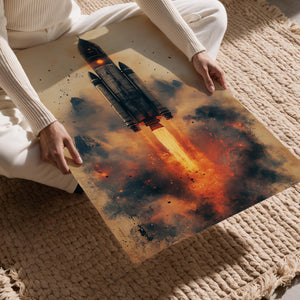 Volcanic Rocket Launch