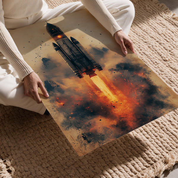 Volcanic Rocket Launch