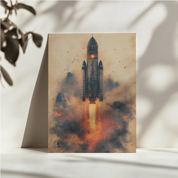 Volcanic Rocket Launch