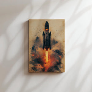 Volcanic Rocket Launch