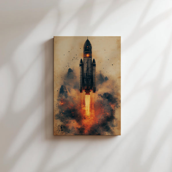 Volcanic Rocket Launch