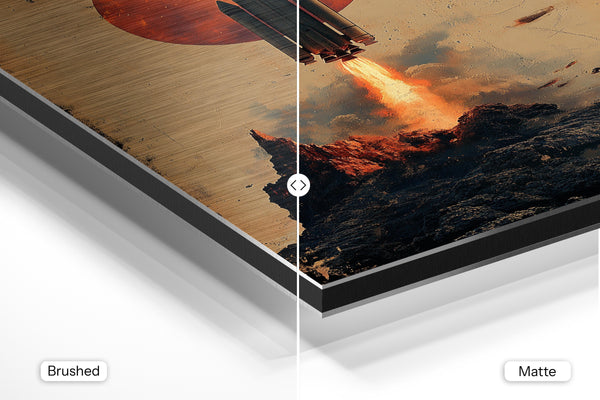 Celestial Liftoff Moon