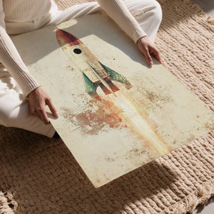 Retro Vintage Rocket