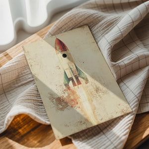 Retro Vintage Rocket