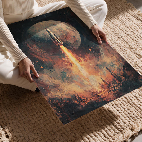 Celestial Exploration Art