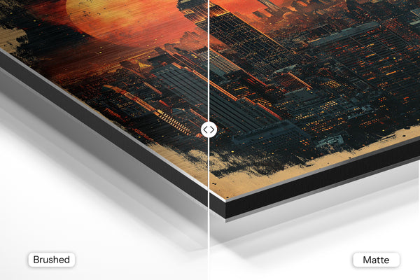 Glowing City Moonrise