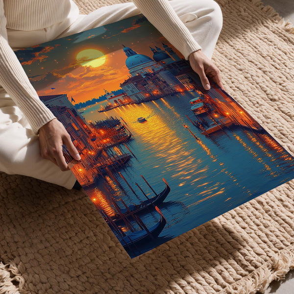 Moonlit Venetian Splendor