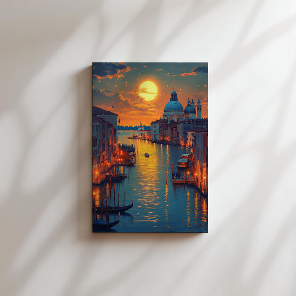 Moonlit Venetian Splendor