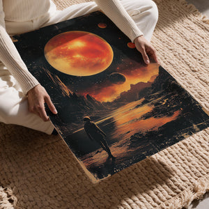 Astronaut Red Worldscape