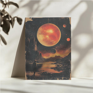 Astronaut Red Worldscape